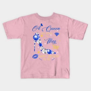 May Queen Birthday Kids T-Shirt